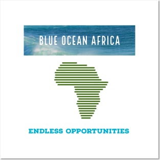 Blue Ocean Africa Posters and Art